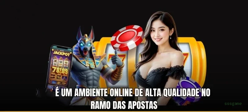 Imagem promocional do aplicativo mobile da sssgame